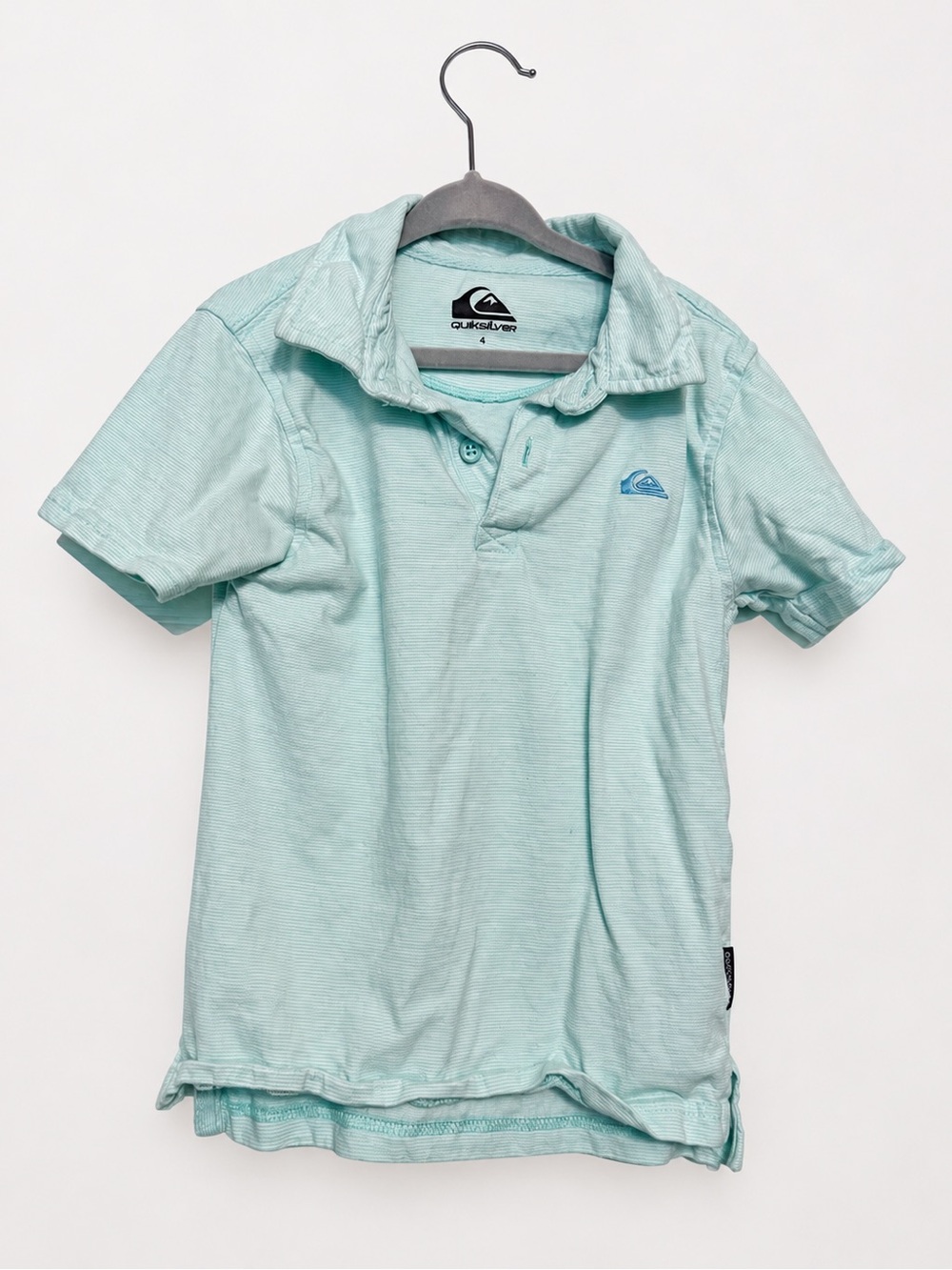 Quiksilver Kids Polo in Aqua Mint